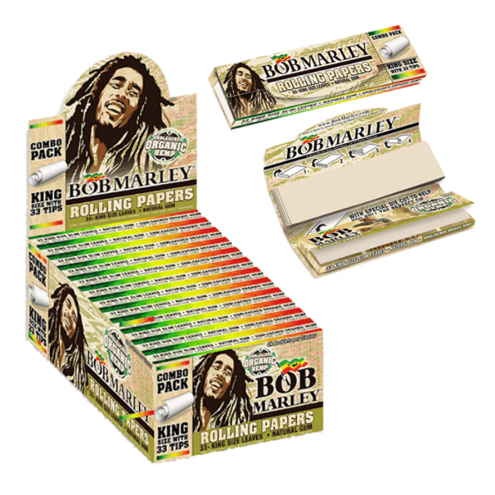 Bob Marley Organic Rolling Papers Assorted Size